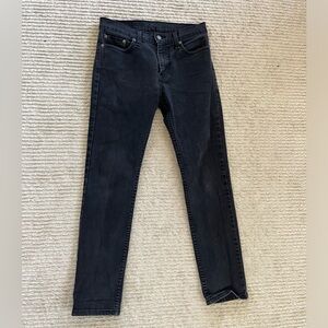Black Denim Jeans Levi Strauss 511
